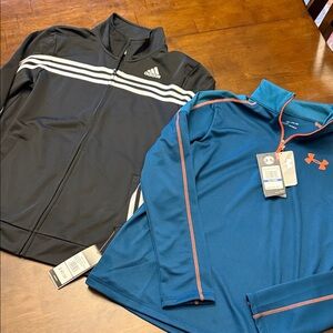 Under Armour and Adidas